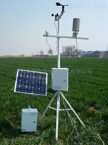 果园气象在线监测系统 太阳能供电