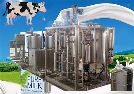 乳品杀菌机-奶吧巴氏灭菌机 乳品生产线