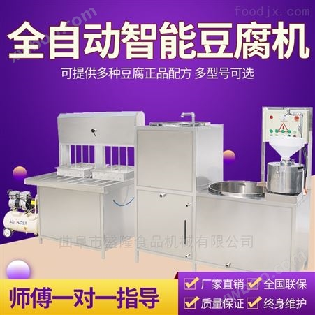 小型家用全自动豆腐机厂家销售 豆制品成套设备