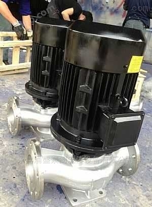 IHG立式不锈钢304管道离心泵增压化工泵