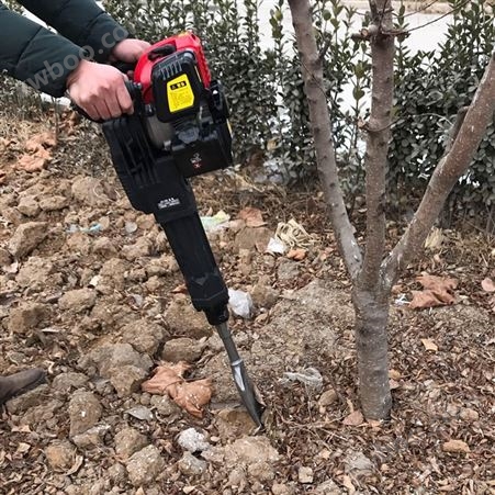 带土球打穴起树移苗机双人手提式挖坑机