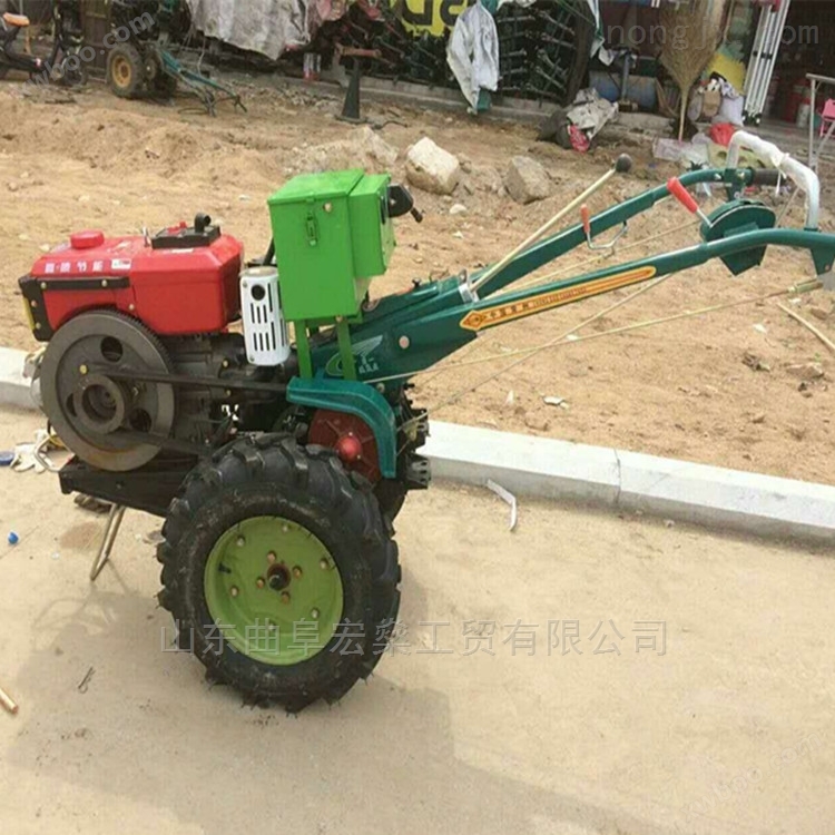 10马力小型农用手扶拖拉机耕地机