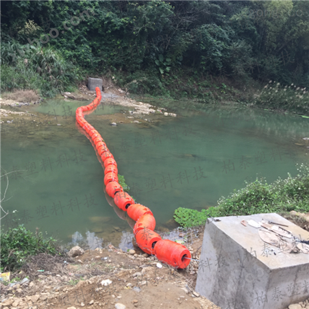 水库拦污浮筒 重庆30米小河道拦截浮体