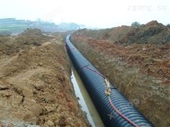 洛阳500大口径排水管厂家 增强型波纹管